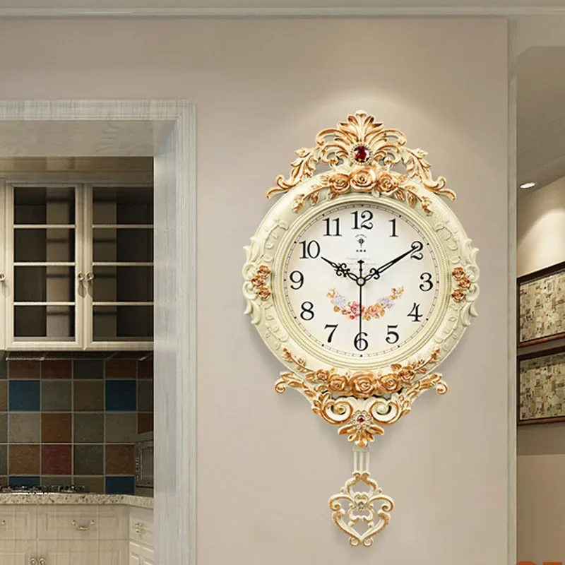 

Art Mural Luxury Wall Clocks Modern Bedrooms Creative Simple Wall Watch Nordic Minimalist Reloj De Pared Home Decoration