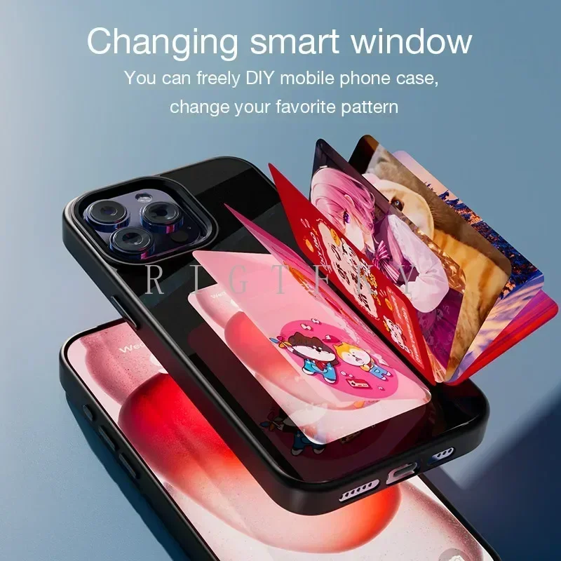 New-tech NFC Function 4 Colors E ink Phone Case For iPhone 16 15 14 13 Pro Max DIY Screen Smart Phone Case Fundas Battery Free - AliExpress 202192403 New-tech NFC Function 4 Colors E ink Phone Case For iPhone 16 15 14 13 Pro Max DIY Screen Smart Phone Case Fundas Battery Free - AliExpress 202192403