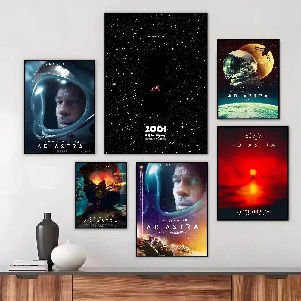 POP Ad a-Astra Movie poster Art HD canvas advanced aesthetic Printing Paper Wall Art for Living Room Home Decor