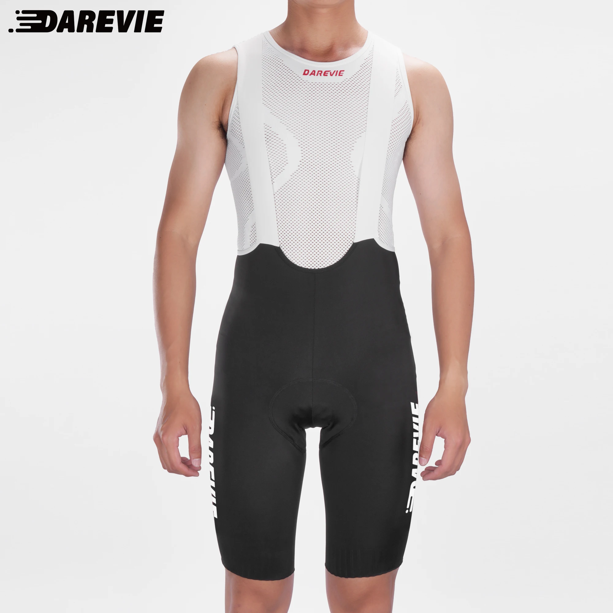 DAREVIE Cycling Bib Shorts Training 2025 New Pockets Men's Cycling Shorts 4-Way Stretch Lycra Quick-Dry Cycling Male Shorts