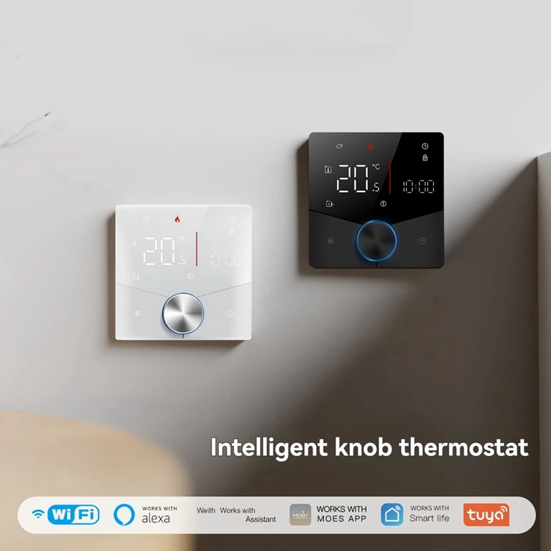 ABNO-Floor Warm Heating Thermostat Temperature Controller Wifi Tuya GB For Electric Heating Thermostat Energy Saving Switch