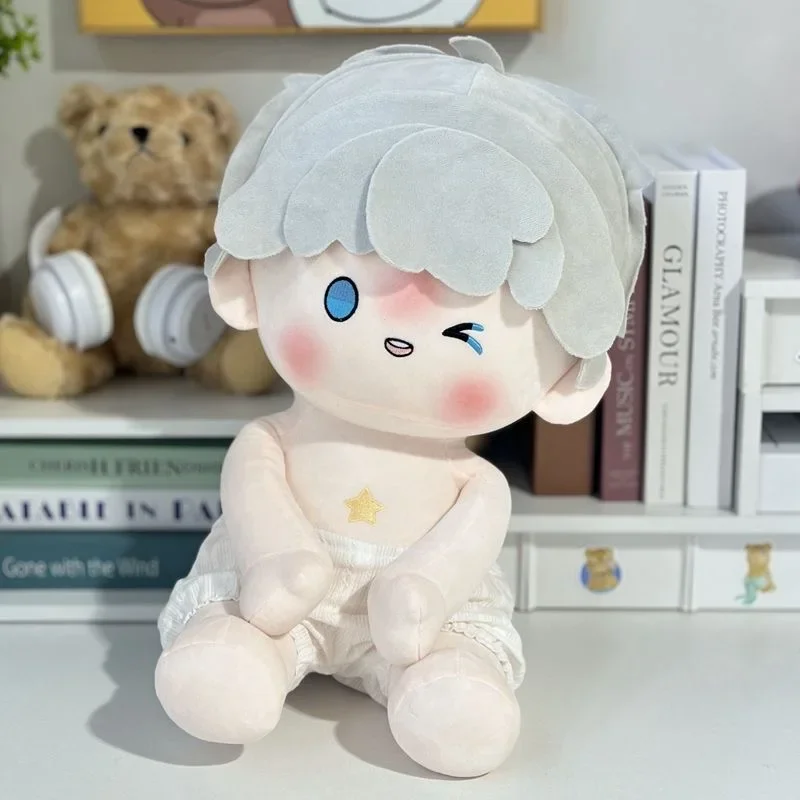 

Anime Love and Deepspace Xavier Shen xinghui Soft Plush Stuffed Doll Body 40CM Dress Up Toys Sitting Posture Figures Pillow Gift