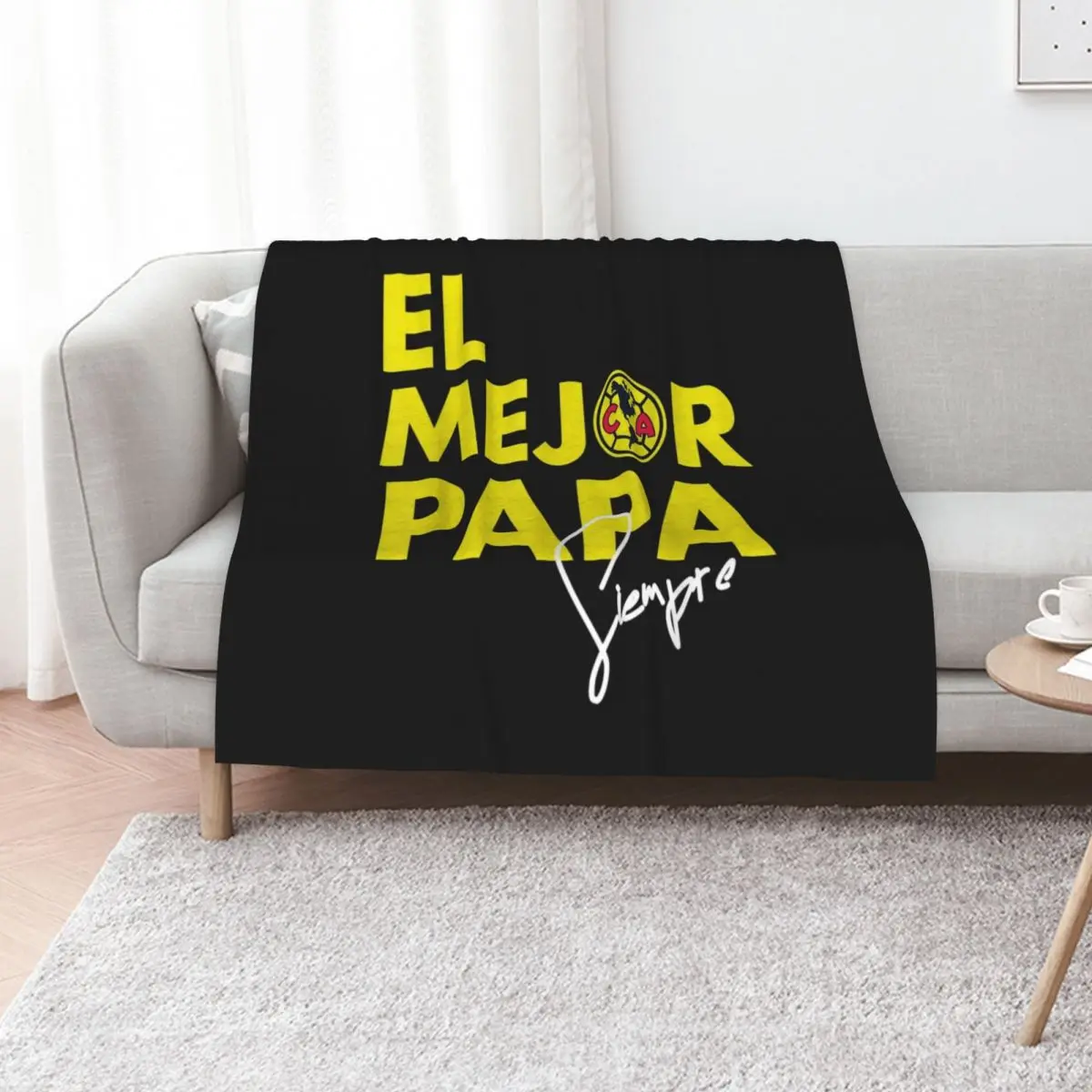 

Club America - El mejor Pap siempre Throw Blanket cosplay anime Bed linens Luxury St Heavy Blankets
