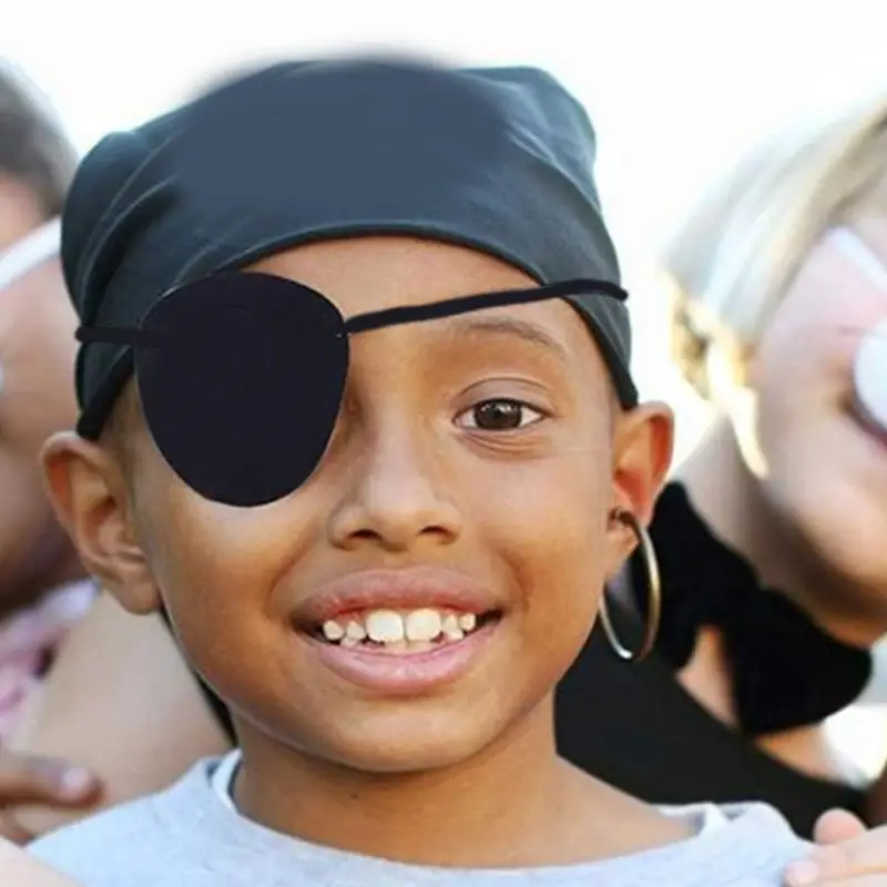 Accessoires Costume Pirate d'halloween 652F, foulard Bandana médiéval, ceinture ceinture, patchs pour les yeux, boucles