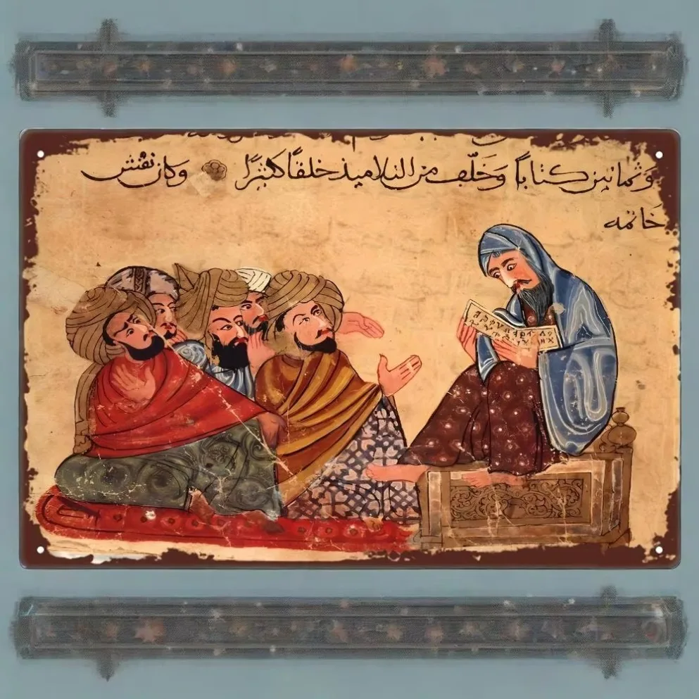 

Waterproof & Weather-Resistant HD Historical Artwork"|Exquisite Cultural Scene Decor|For Indoor&Outdoor Use|Ideal for History