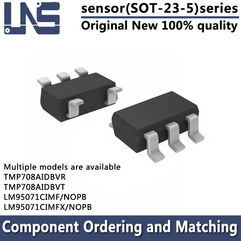 1PCS TMP708AIDBVR TMP708AIDBVT LM95071CIMF/NOPB LM95071CIMFX/NOPB SOT-23-5 SENSOR