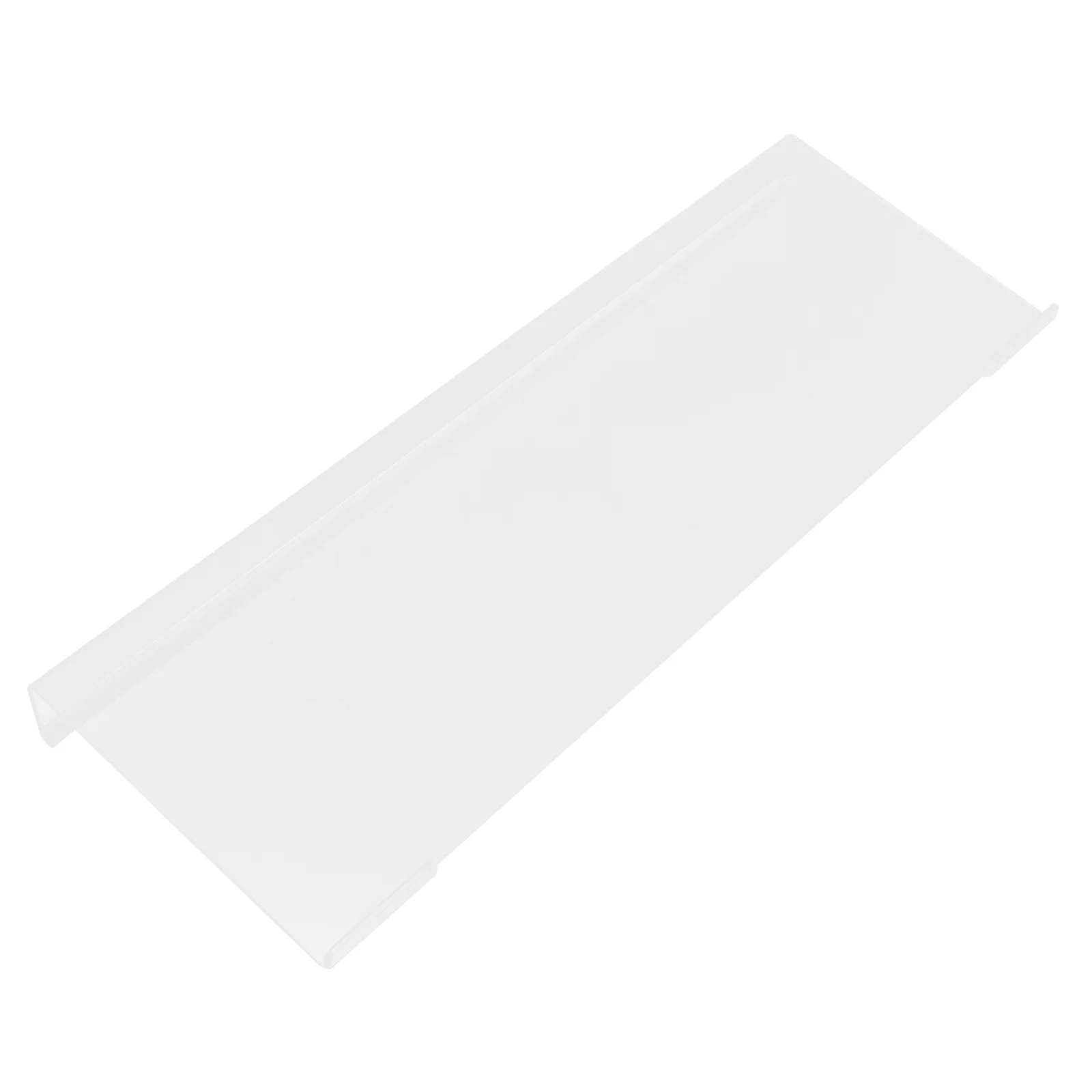 

Computer Keyboard Stand Transparent Lightweight Durable Anti Slip Low Front Lip Ergonomic Typing Keyboard Tray for Desk