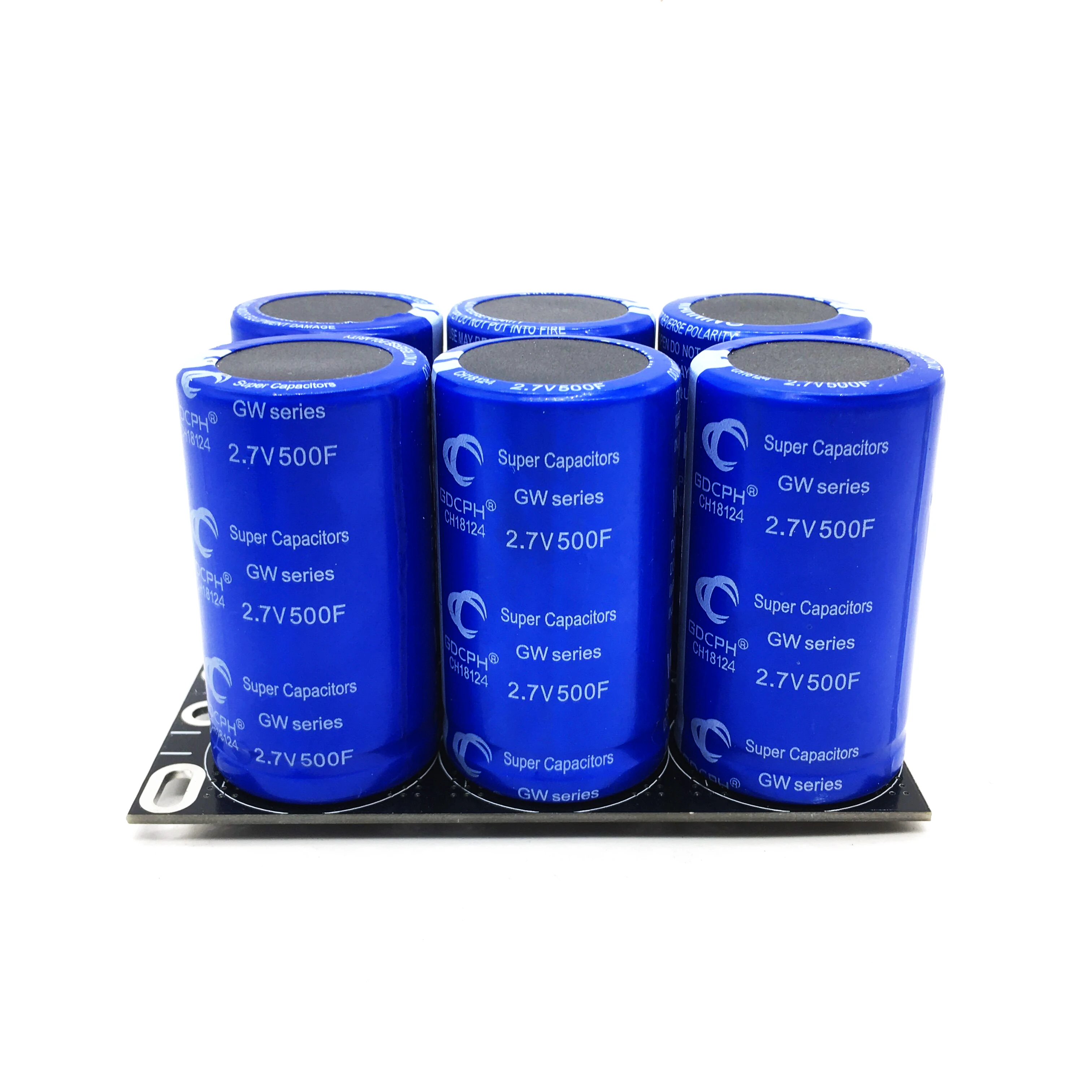 2.7V 500UF 16V 83UF GDCPH Automotive Super Farad Capacitor Module - Enhances Power, Stabilizes Power Supply