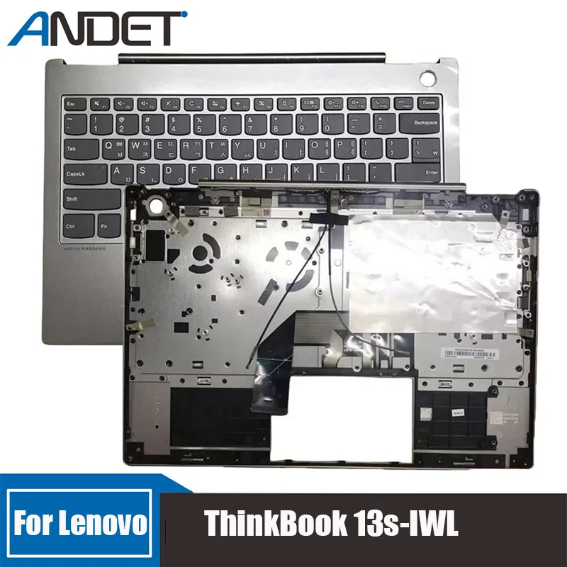 

New Original For Lenovo ThinkBook 13s-IWL Korean Keyboard Bezel NO Touch Pad Laptop Palmrest Upper Case Accessories 5CB0U43251