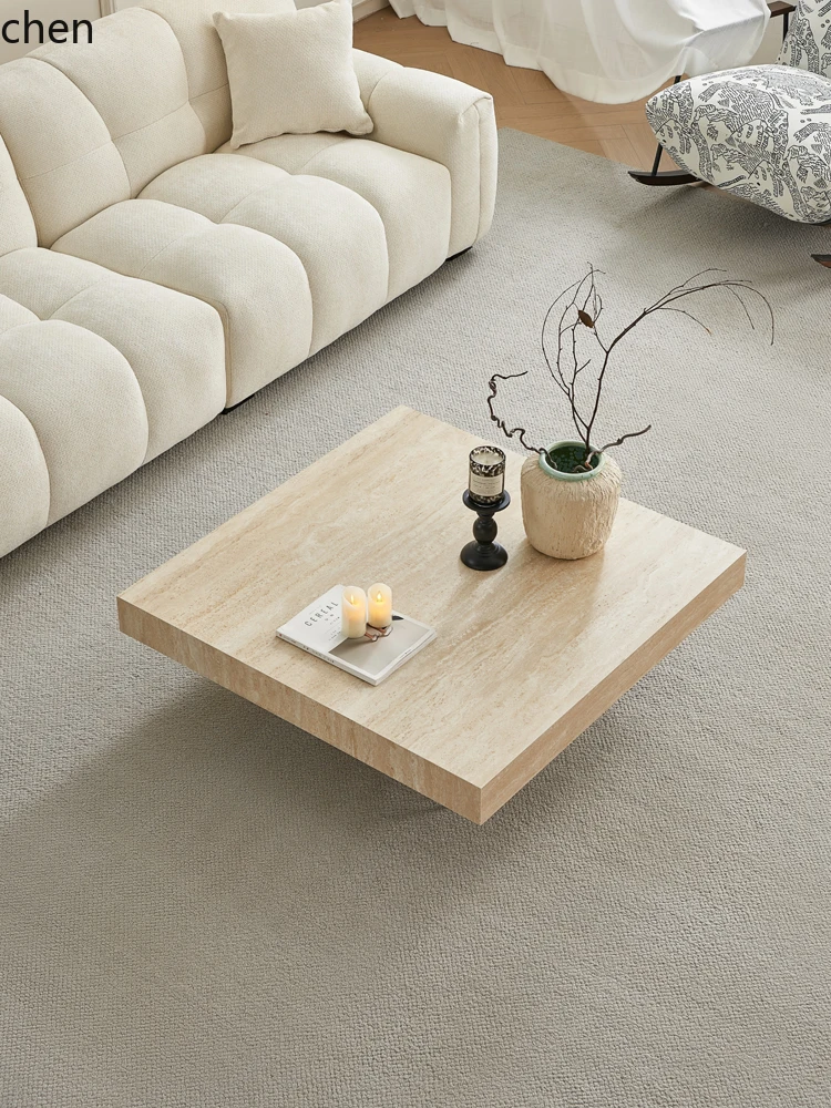

ZML coffee table living room new living room home high-end minimalist small apartment square coffee table