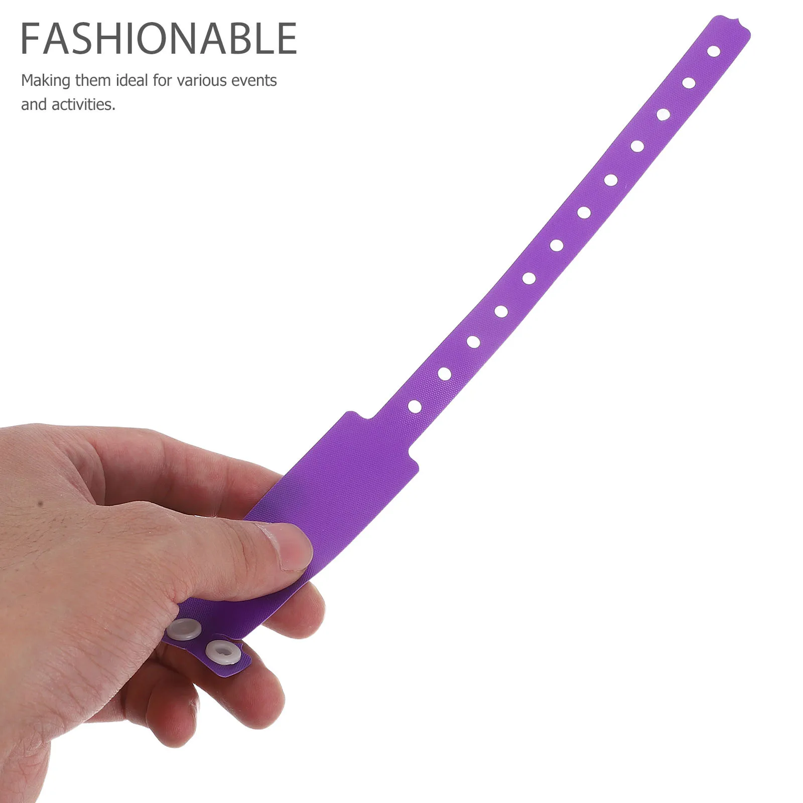 

PVC Wristbands Waterproof Identification Bracelets Adjustable Kids Safety Id Wristband for Festivals Concerts Sports