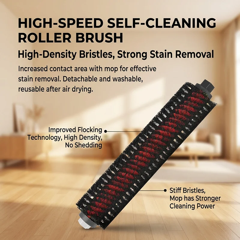 Roborock S8 MaxV Ultra Roboterstaubsauger Zubehör Staubbeutel Hauptbürste Seitenbürste Hepa-Filter Wischtücher Ersatzteile – Detail 2