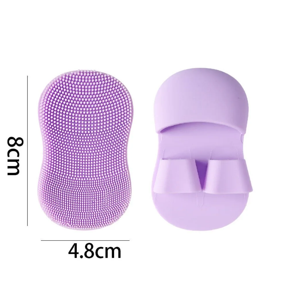 Nouveau Silicone visage brosse de lavage nez propre pores nettoyage brosse de nettoyage du visage brosse de nettoyage Mini brosse en Silicone visage