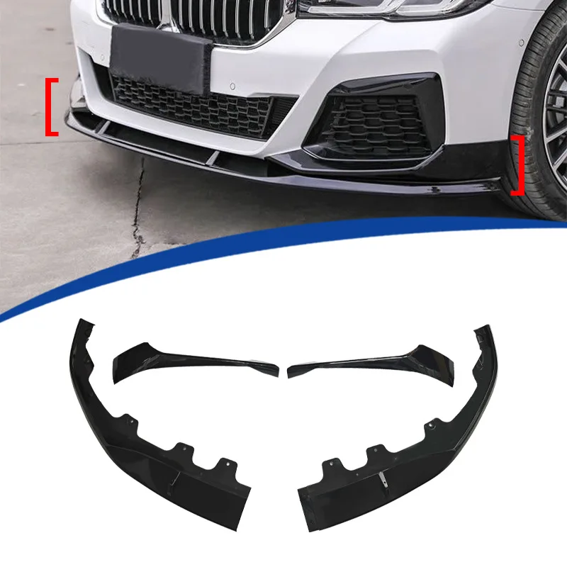 For 21-23 BMW G30 front shovel MP model, new 5 Series 4-section  Front Racing Grille Grill Mask Cover Trims Front Hood Grills