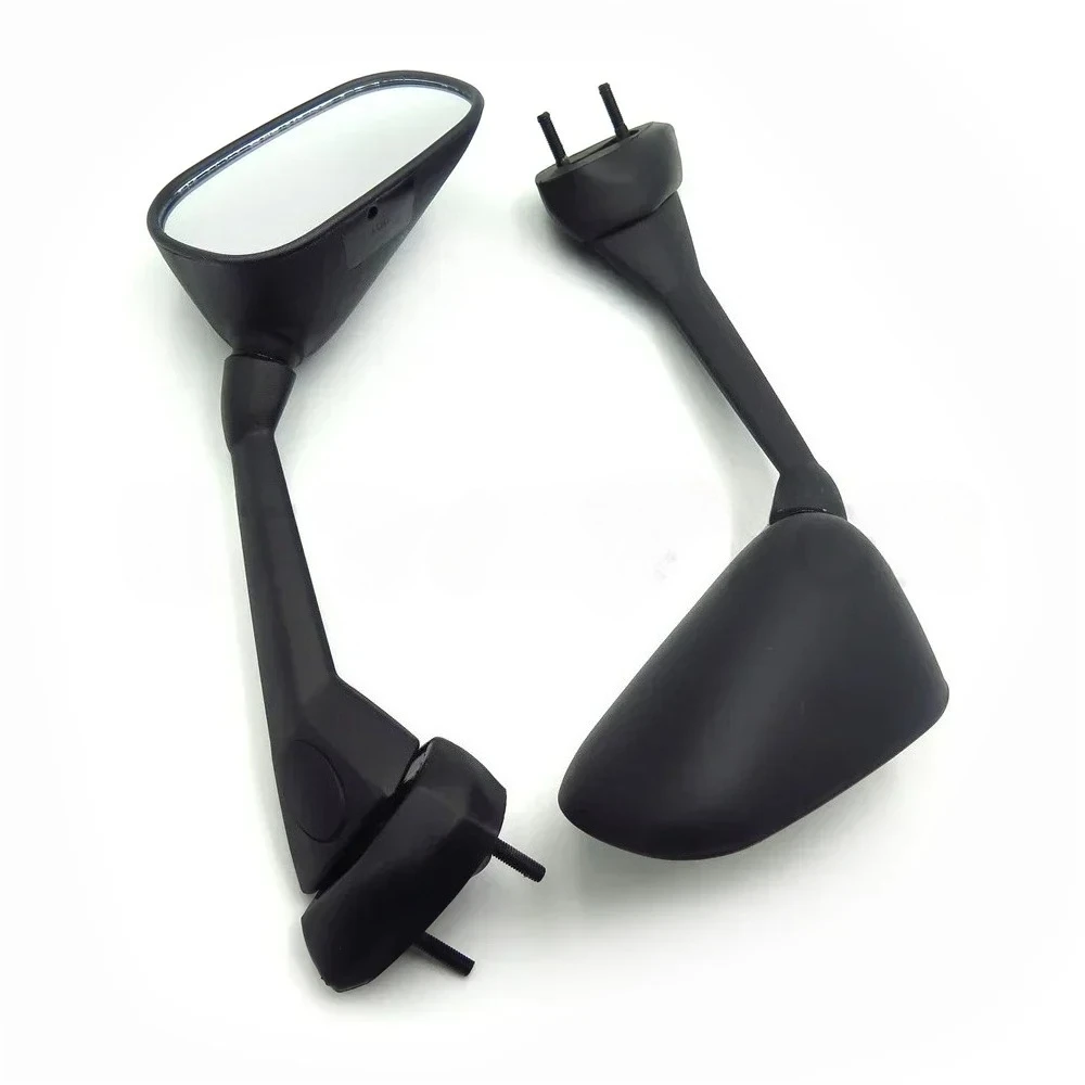 Motorcycle Left Right Rear View Mirror Rearview Side Mirrors for 2007-2013 Yamaha FZ1 FAZER Black