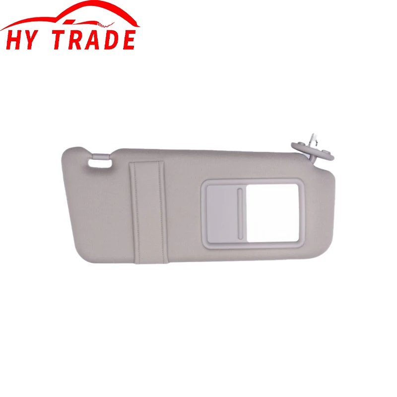 

gray Beige Sun Visor For Toyota Venza 74320-0T021-B1 2009-2016 Car Have light 74320-0T022-B1 Gray Sunshade Shade Sunvisor