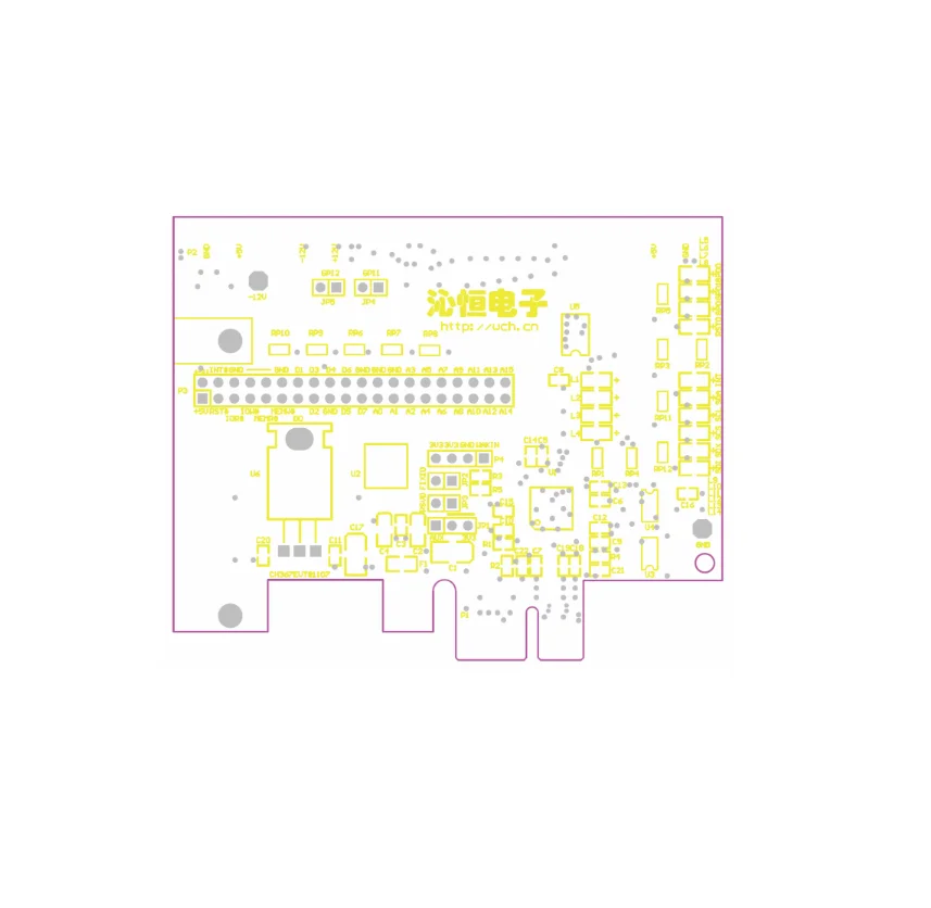 Imagem -05 - Development Board Isa e Pci Interface para Pcie Bus Interface Ch367