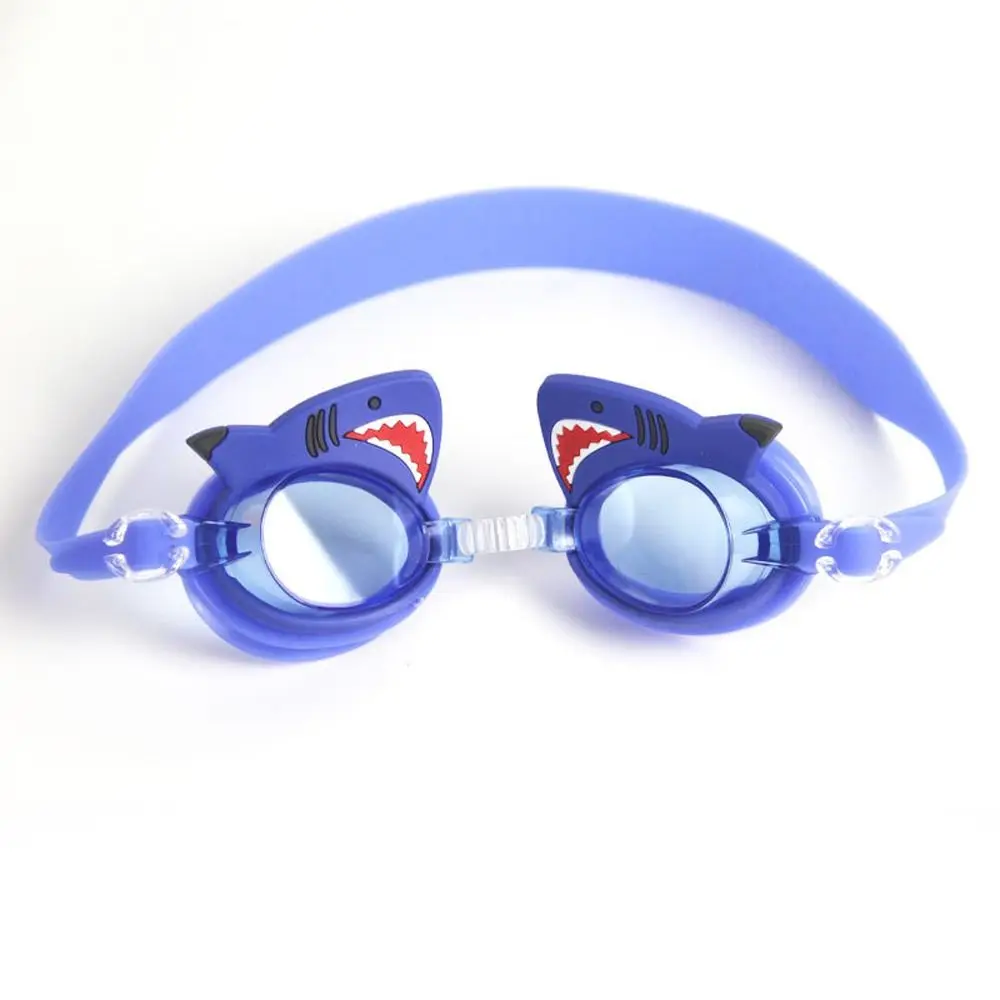 Lunettes de natation en silicone pour enfants avec étui de protection gratuit, lunettes de natation pour enfants, lunettes de sports nautiques, bouchons d'oreille