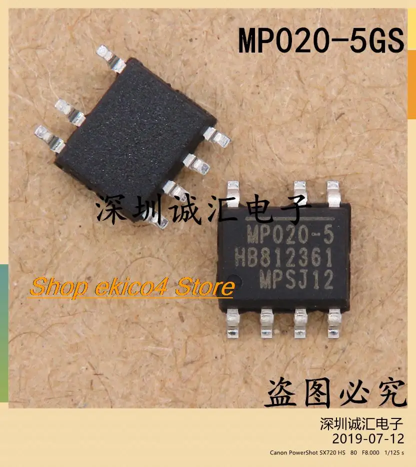 MP020-5-7, 5 unidades, Original, stock, MP020-5GS-Z SOP-7