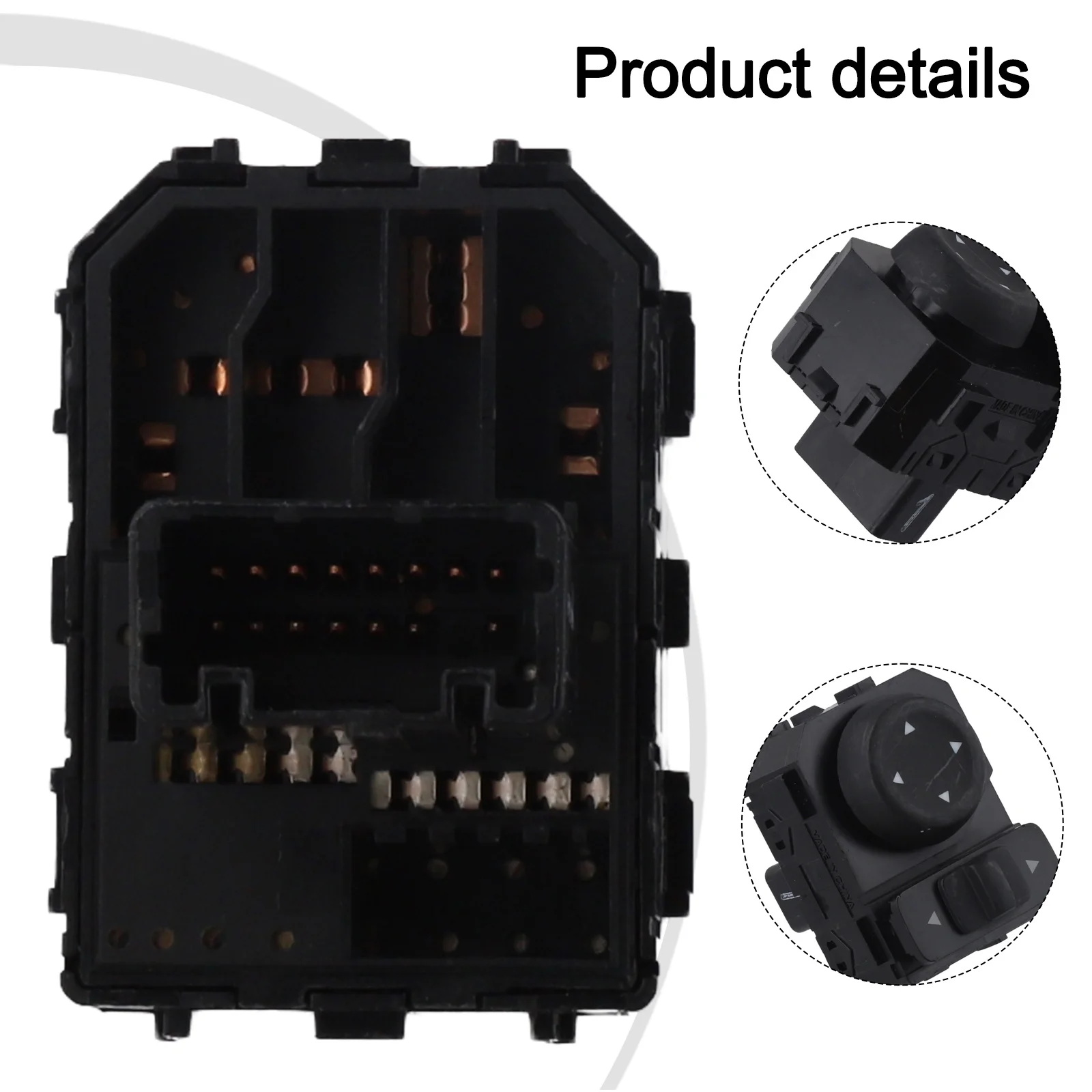 

Переключатель со стороны водителя, переключатель управления питанием зеркала, прямая замена, простая установка, переднее левое размещение для Nissan Altima