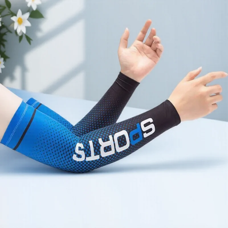 

Мужчины Женщины Ледяной шелк Рукава Защита от солнца и ультрафиолета Охлаждающая грелка для бега Рыбалка Велоспорт Лыжный спорт Активный отдых на свежем воздухе