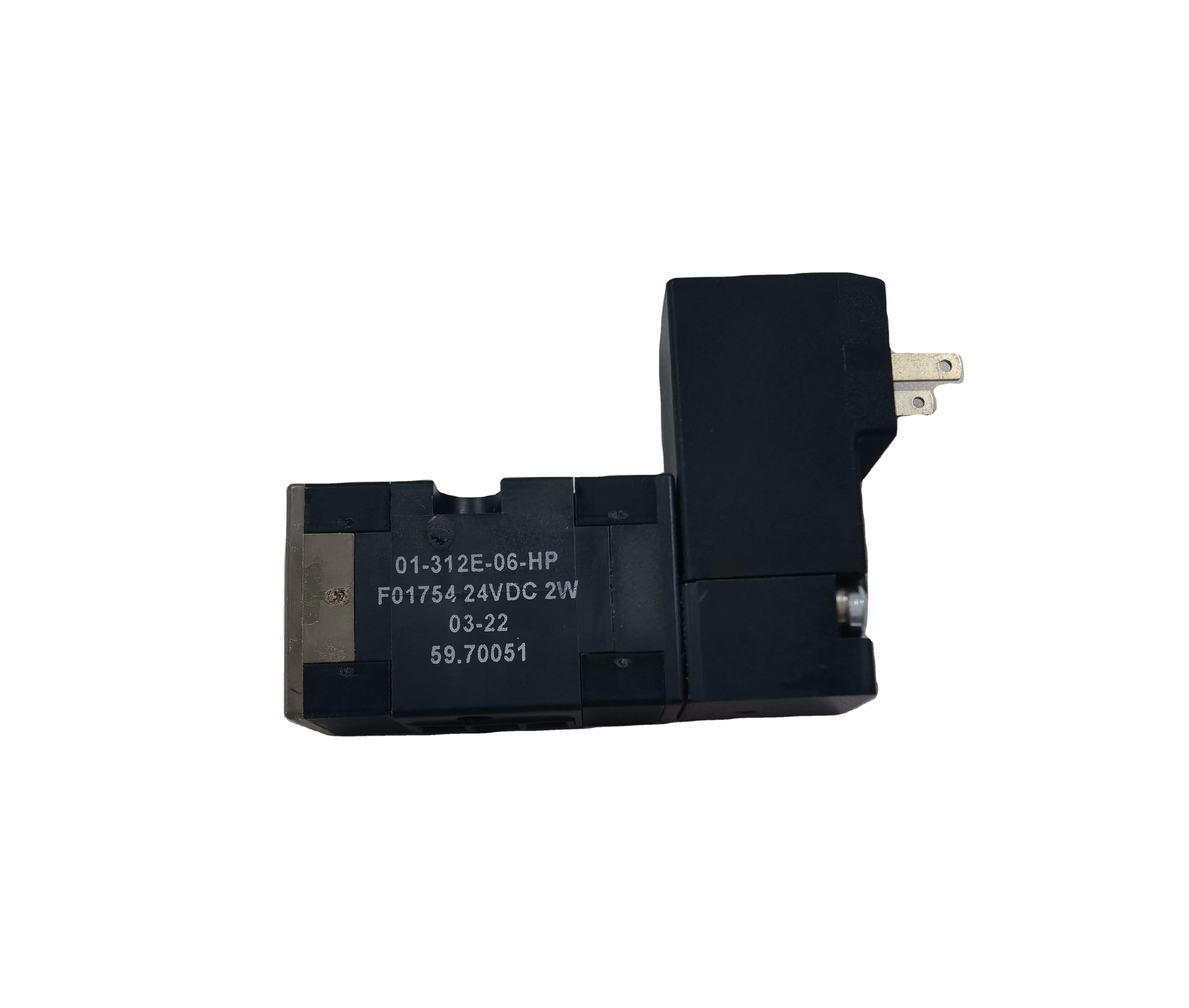 FAS 59.70051/F01754/01-312E-06-HP 2-way ABS Material DC 24V Valve with 1 Year Warranty
