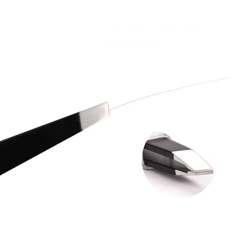 Stainless Steel Eyebrow Tweezers, Face Hair Removal, Eye Brow Trimmer, Eyelash Clip, Cosmetic Beauty Makeup Tool (1pcs)