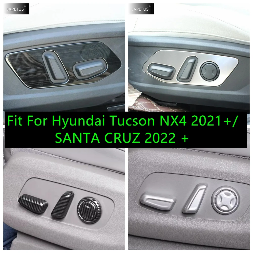 

Auto Seat Adjustment Button Switch Decor Panel Accessories Cover Trim For Hyundai Tucson NX4 2021 - 2025 / SANTA CRUZ 2022 2023