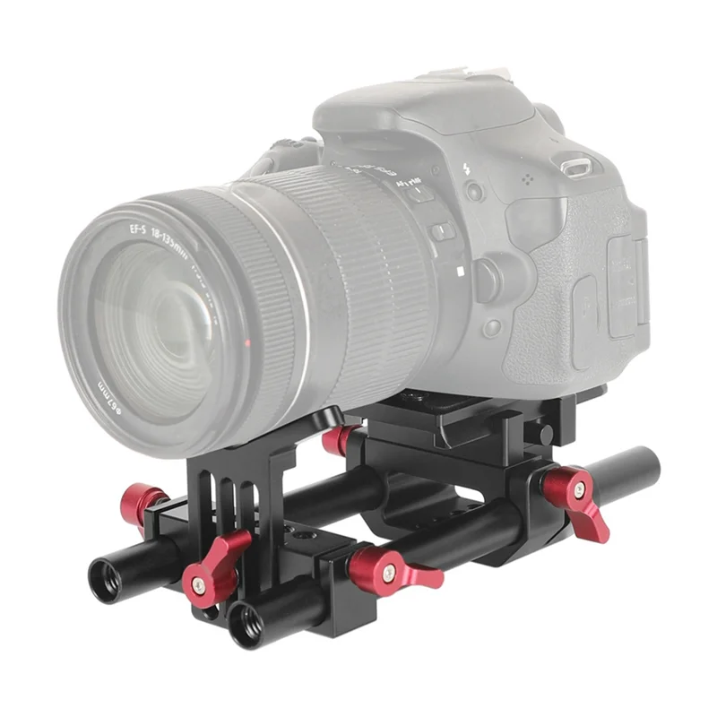 

AT82-Quick Release Plate Base Quick Release Base Plate Kit With 15Mm Double Rod System For 577/501/504/701 Tripod Photography