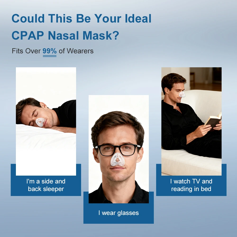2/1 Pack Nasal Cushion for Airfit N20 Silicone Replacement , Compatible with N20 Face Masks, AirfitN20 Mask Covering Nose，Soft