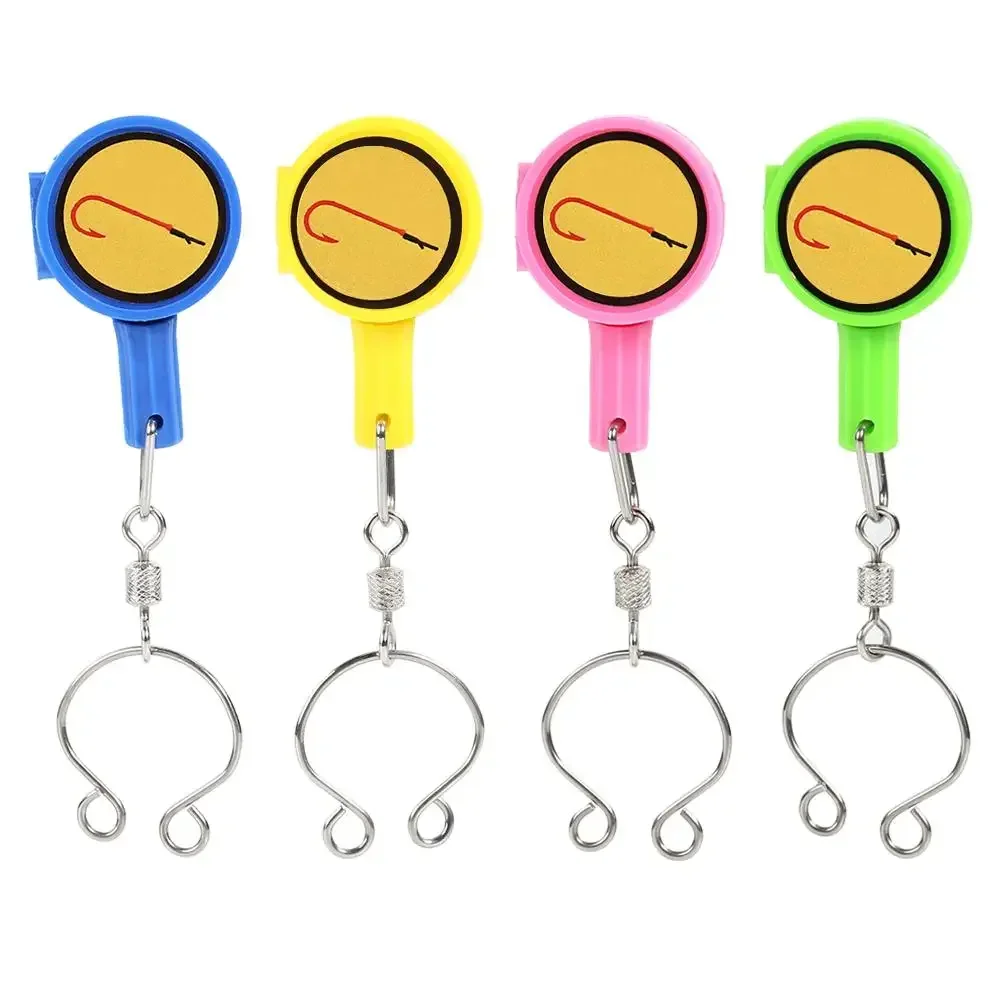 4 قطعة صندوق تخزين خطاف الصيد أداة عقدة سريعة ربطة عنق سريعة مسمار عقدة القاطع صيد السمك المحمولة في الهواء الطلق الأنهار البحيرات لوازم