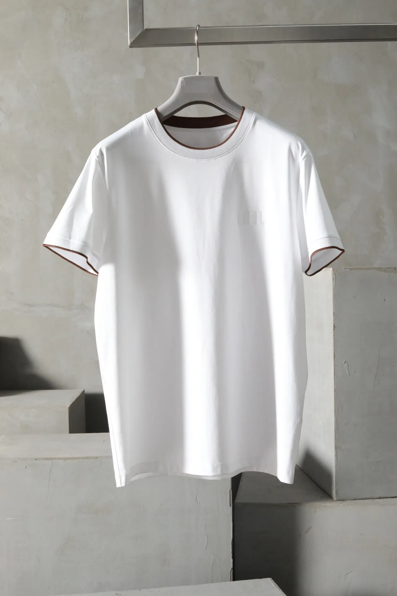 2024 DIKUSpring New Men\'s Fashion Comfortable Cotton Breathable Fabric Casual Color Two Tone Hat T-shir M-3Xl
