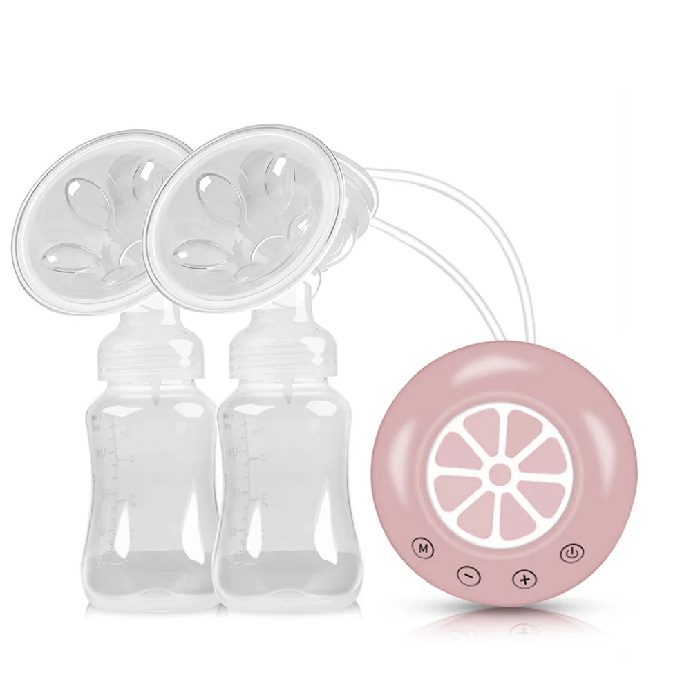 NEW Electric Double Breast Pumps milker BPA free multi-stage adjustment massage USB postpartum Milk Maker breast pump gift