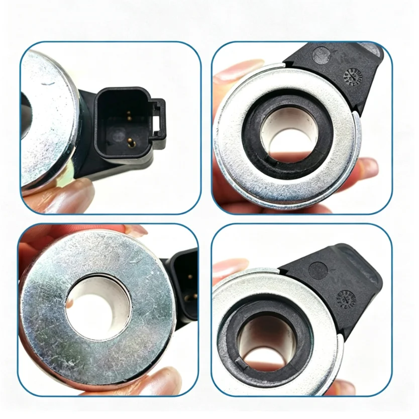 Hydraulic Control Solenoid Coil 12V 24V For FR60 65 80 150 170Excavator, Rotary Valve Coil Replacement Part