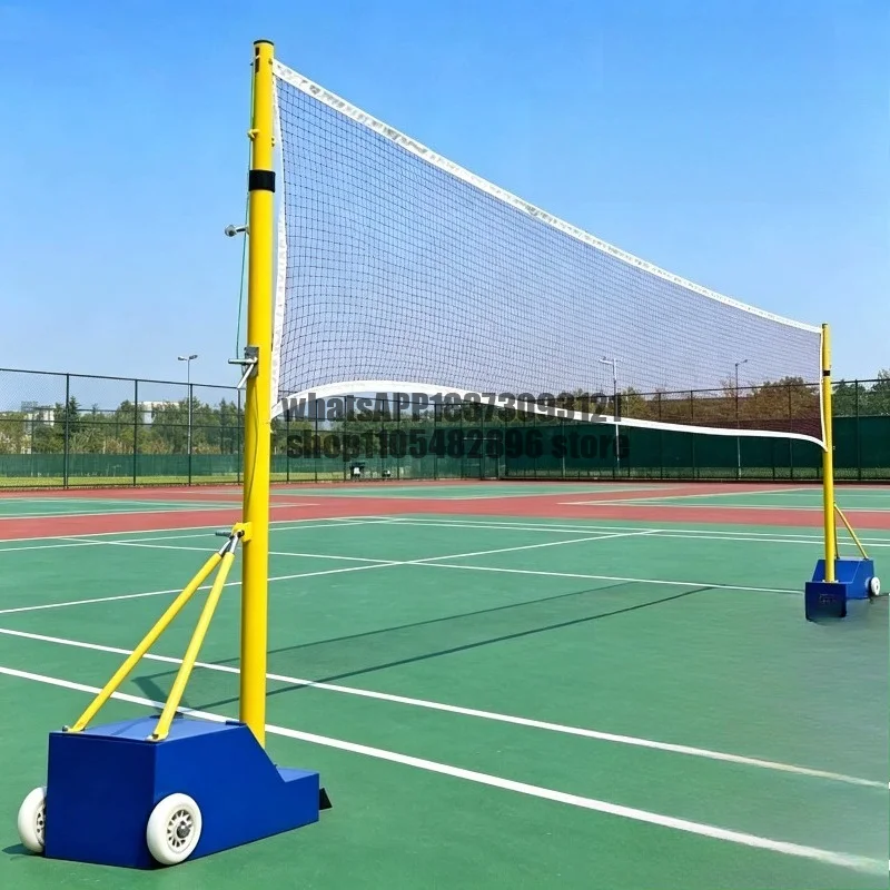 Badminton net frame bracket partition for home competitions, volleyball, air volleyball