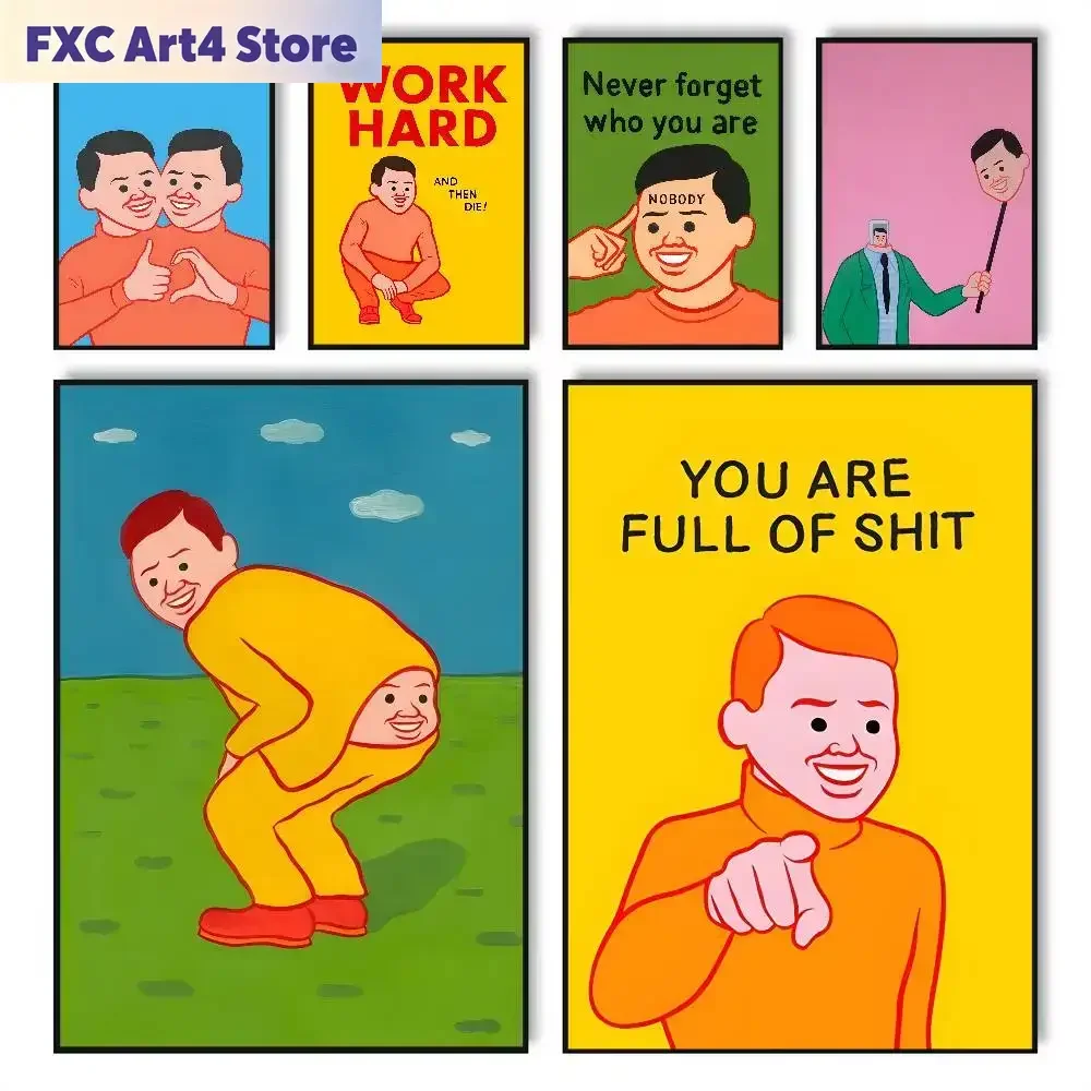 Affiche d'art Joan Cornella sans cadre, affiches HD auto-imperméables, idéales pour la décoration du salon, de la chambre à coucher et du bar