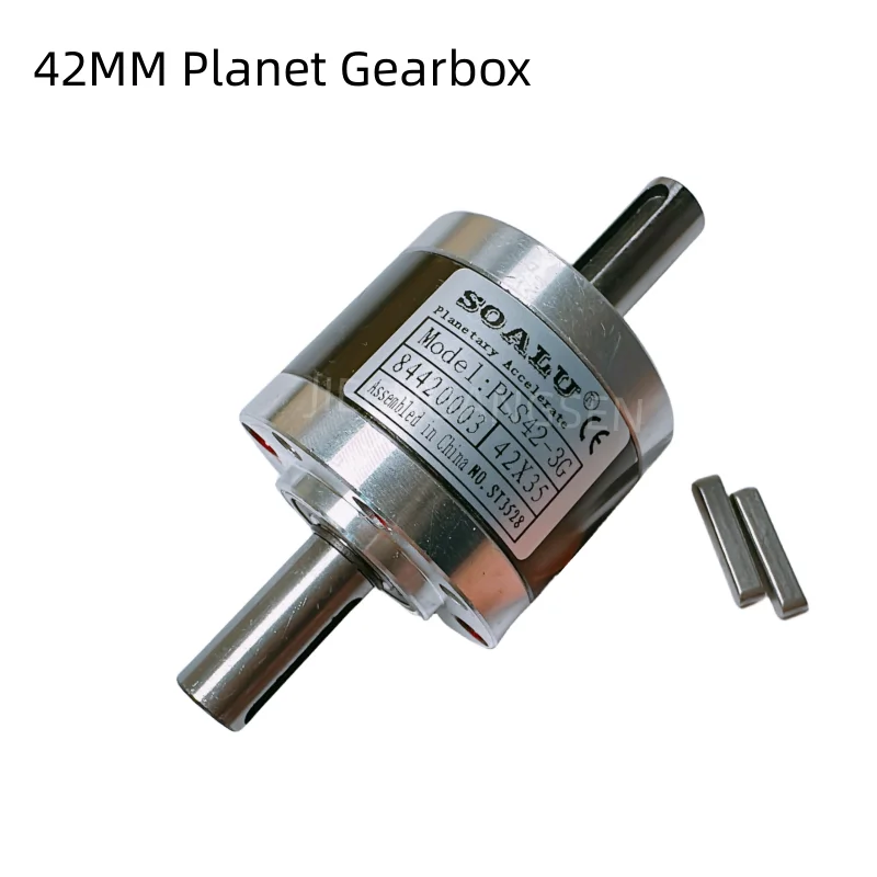 Dual Spindle Shaft 42MM Planet Gear Speeder Gearbox,PLS42 SUNTRY MOTOR Reduction Box