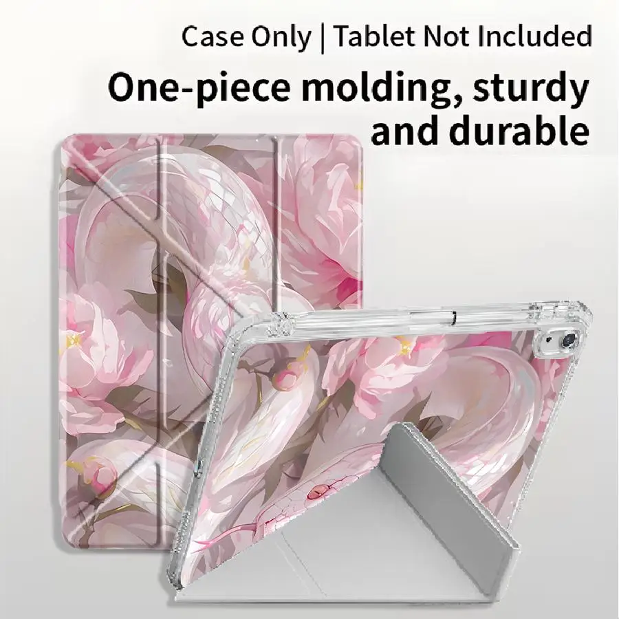 capa-suporte-rosa-com-estampa-de-cobra-para-tablet-ipad-pro-2025-mini-6-7-air-4-5-m3-m2-m4-11-polegadas-11ª-10ª-9ª-8ª-7ª-129-polegadas-y-fold