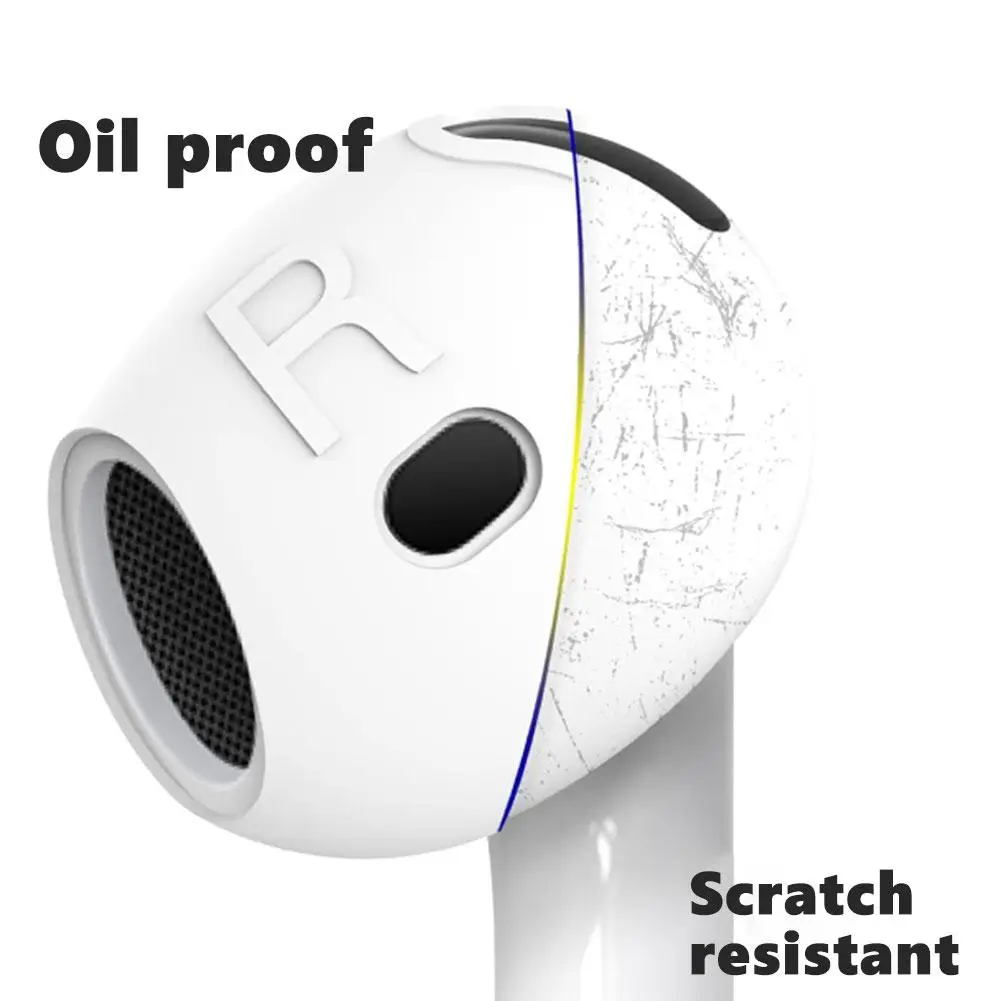 Silicone Protective Cover For AirPods 4 Anti Slip Earplugs Dustproof Ultra-thin Wireless Bluetooth Earphone Earbud Cap Case