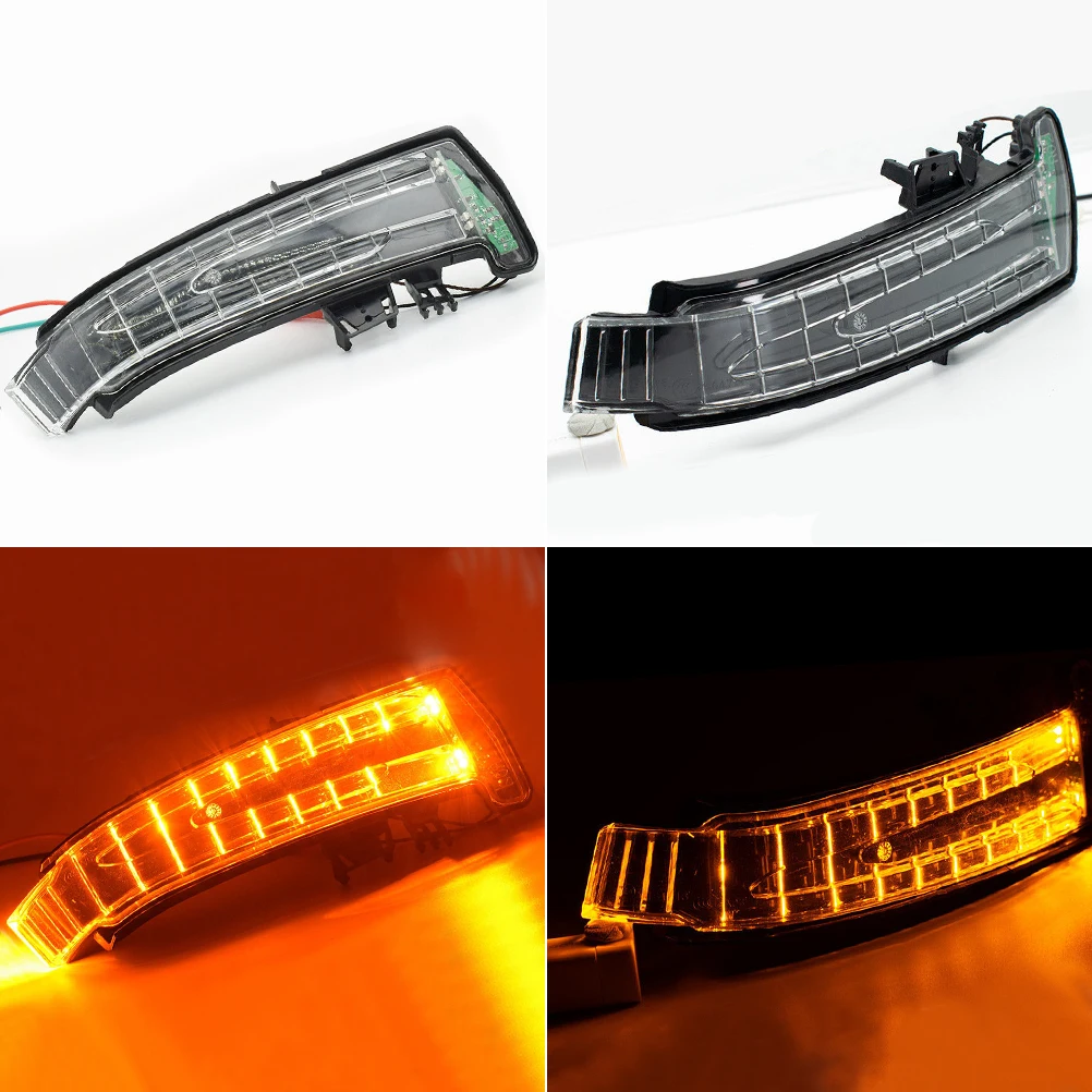 

1Pair Side Mirror Indicator LED Turn Signal Light For Mercedes W204 W212 W221 Rear View Mirror Reversing Turn Signal Replacement