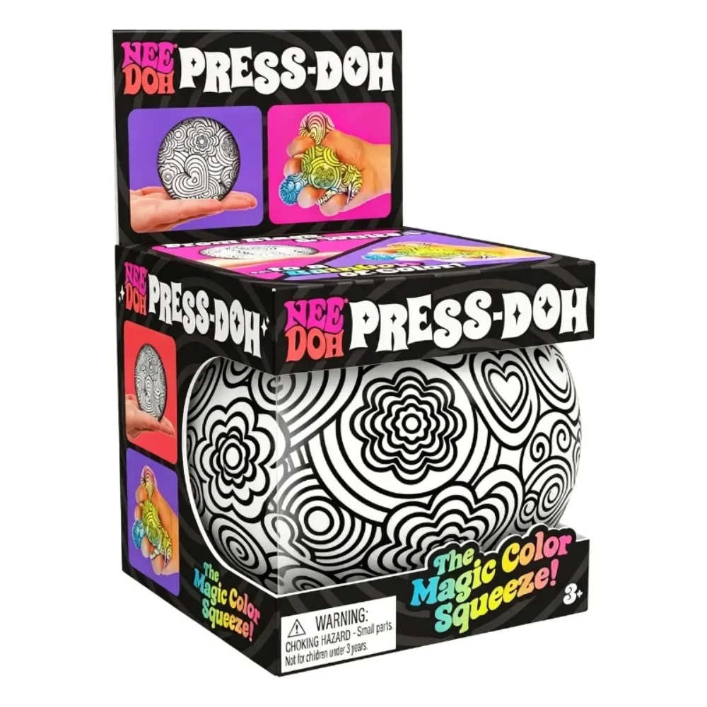 Neue NeeDoh Fuzz Ball Serie Desktop-Dekorationsstück zur Stresslinderung, geeignet für Stressabbau, weicher Stressball als Geschenk. – Detail 13