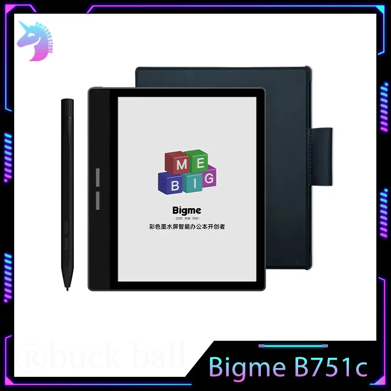 Bigme B751c 7-Inch Color Eink Screen E-Book Reader Electronic Paper Portable Learn Book Reading Customized Ebook Ereader Tablet