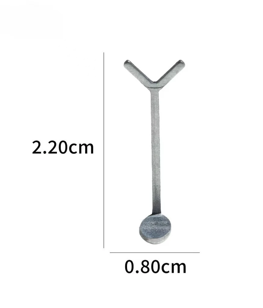 1/2/4個入りY字型ラブハート磁気補助ツール、ネイルマグネットと組み合わせてキャッツアイハートシェイプ効果ネイルジェルDIYツール