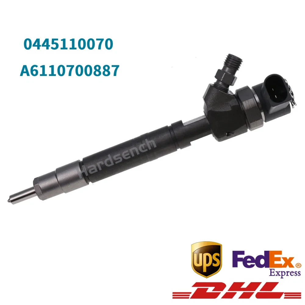 

0445110070 Common Rail Diesel Fuel Injector 0445 110 070 for M/e/r/c/e/de/s-B/e/n/z A6110700887