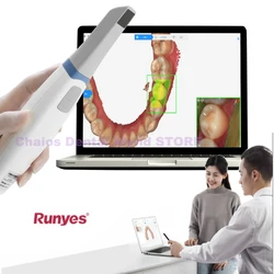 Runyes 3DS skaner wewnątrzustny Dental cyfrowe obrazowanie 3D skaner wewnątrzustny leczenie ortodontyczne wycisk cyfrowy wewnątrzustny