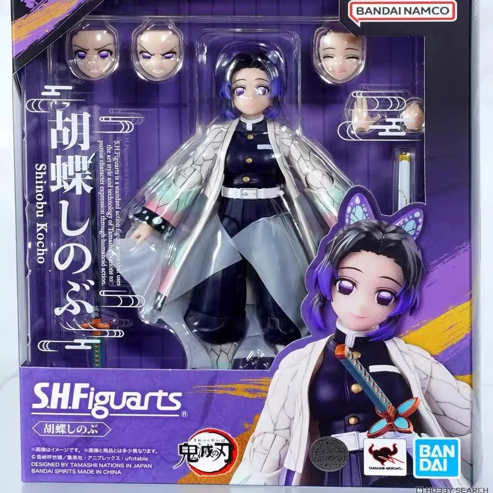 

В наличии Bandai Shf Demon Slayer: Фигурка Shinobu Kocho — официальная экшн-кукла Insect Hashira
