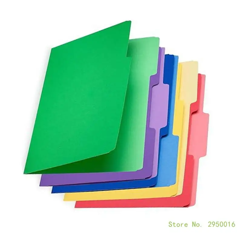 

30 Pieces File Folders Letter Size Folders School Supplies Suitable for Students Office Workers Teachers and Homemakers