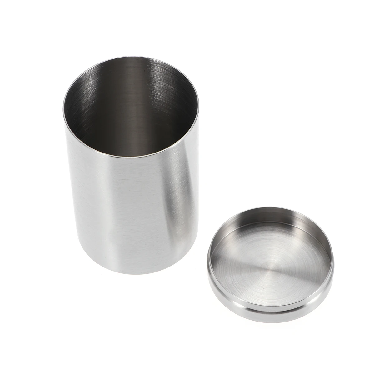 

Stainless Steel Box 304 Metal Storage Case Cigarette Protective Holder Container For Men Silver Durable Lightweight Anti