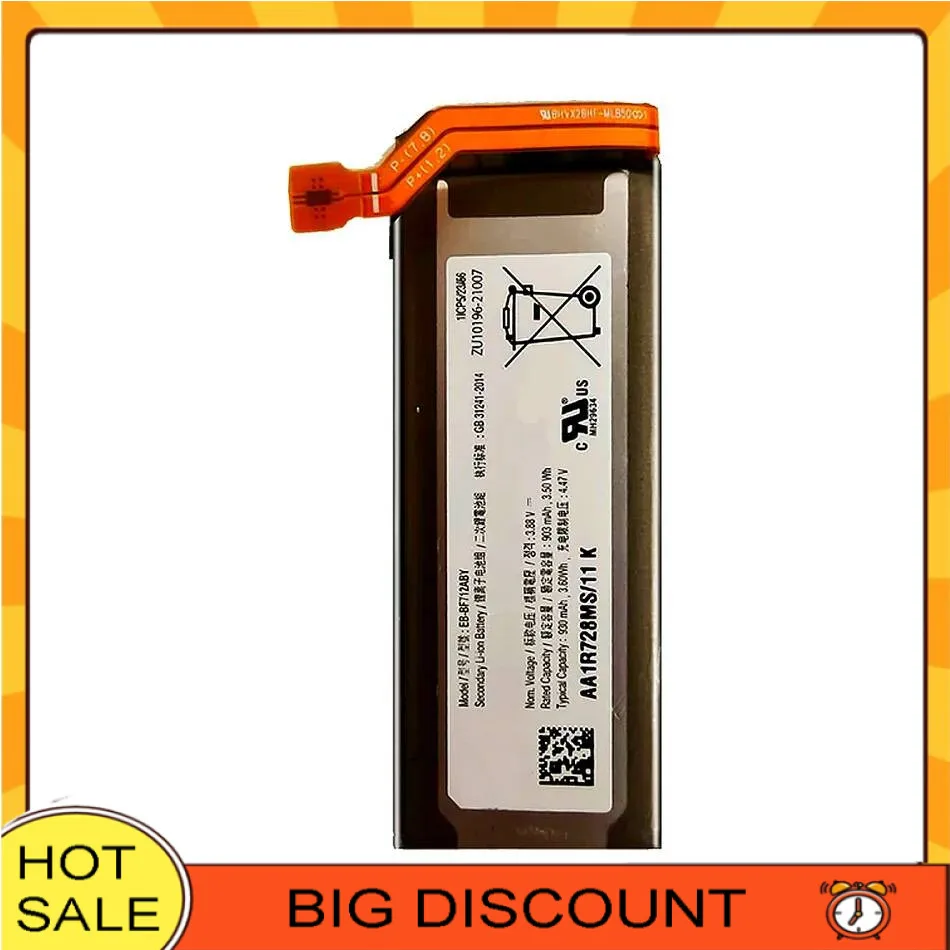 

Long Lasting EB-BF712ABY For Samsung Galaxy Z Flip3 Flip 3 5G F7110 SM-F711B 903Mah Mobile Phone Battery