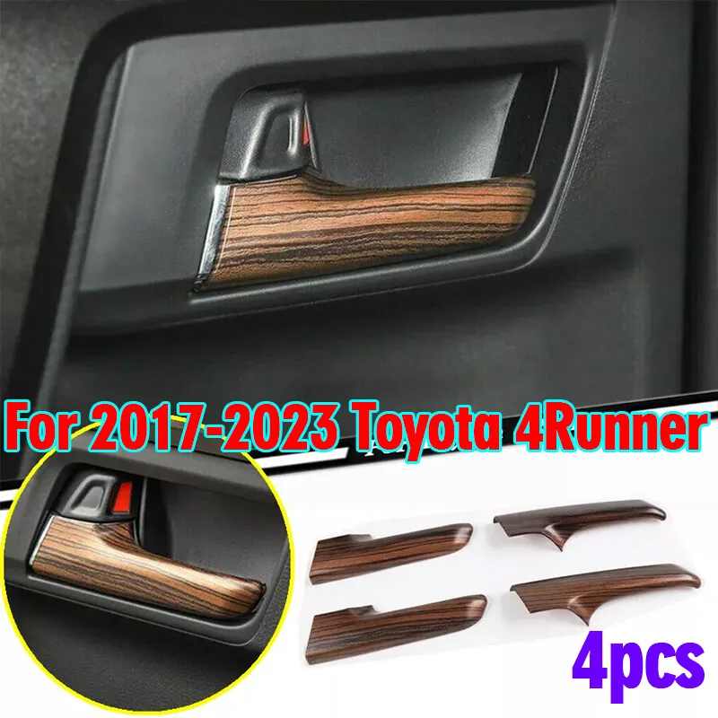 

Для Toyota 4Runner 2017-2023 годов, внутренняя накладка на дверную ручку автомобиля, 4 шт.